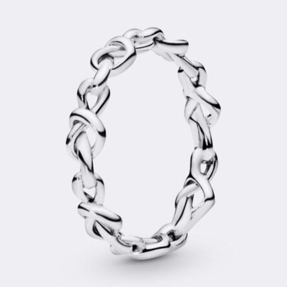 Pandora Knotted Hearts Ring